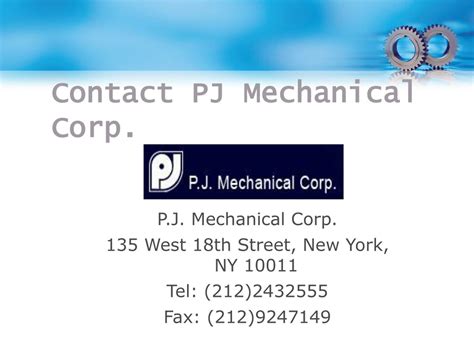 pj mechanical corp